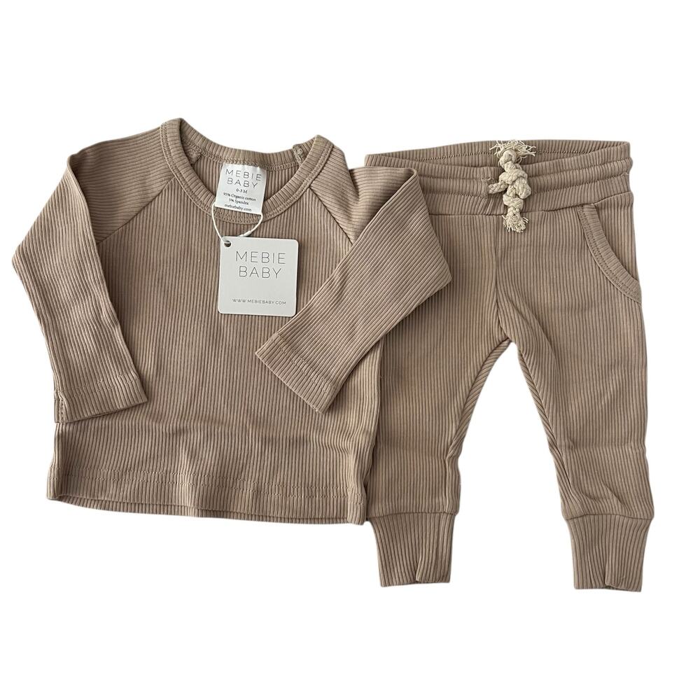 NEW Mebie Baby ribbed set